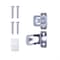 Kenney Mfg Kenney White Lockseam Curtain Rod 28 in. L X 48 in. L KN653 - alternate 3